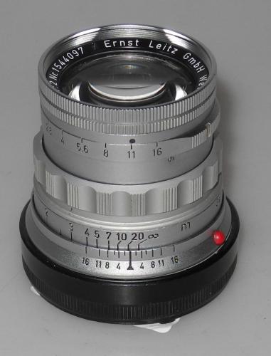 LEICA 50mm 2 SUMMICRON CHROME GERMANY FROM 1957