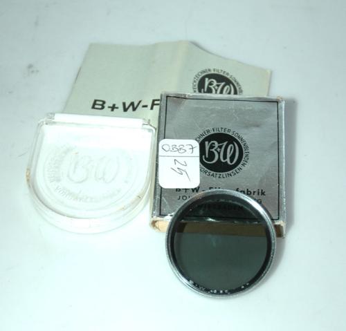 B+W FILTER 40.5 E 4x WITH INSTRUCTIONS AND BOX