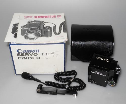 CANON SERVO EE FINDER WITH INSTRUCTIONS, MINT IN BOX WITH CASE