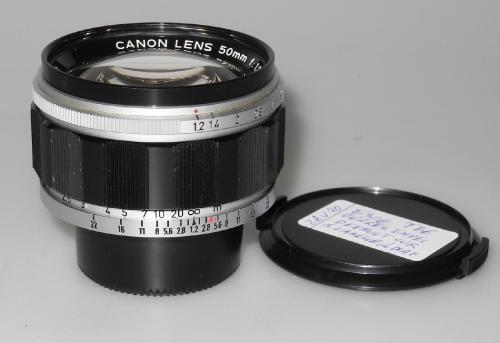 CANON 50mm 1.2 IN VERY GOOD CONDITION
