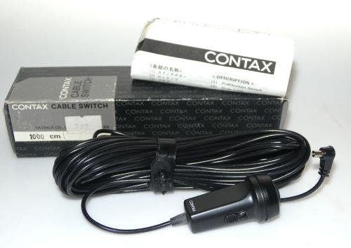 CONTAX CABLE SWITCH 1000cm NEW IN BOX WITH INSTRUCTIONS