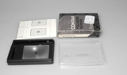 CONTAX FOCUSING SCREEN TYPE MICROPRISM WITH INSTRUCTIONS NEW IN BOX