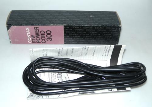 CONTAX RTW POWER CORD 300 WITH INSTRUCTIONS NEW IN BOX