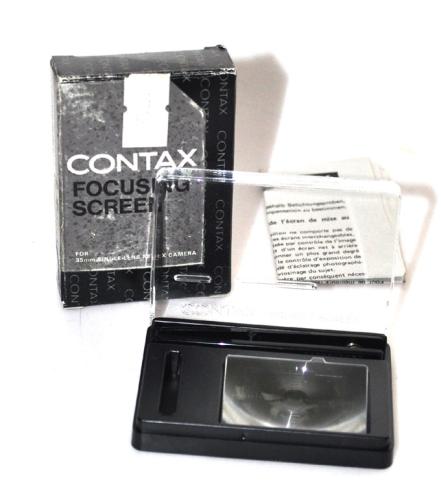CONTAX FOCUSING SCREEN CROSS-SCALE WITH INSTRUCTIONS NEW IN BOX