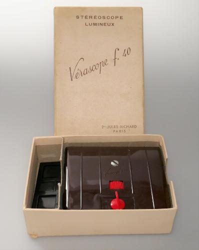 JULES RICHARD VERASCOPE F40 WITH BOX, IN VERY GOOD CONDITION