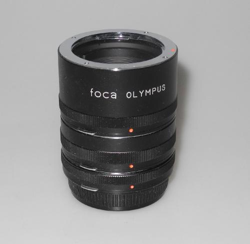 FOCA SET OF EXTENSION RINGS 12mm, 20, 36 FOR OLYMPUS IN VERY GOOD CONDITION