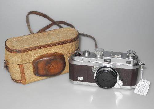 FOCA 2 STARS PAINT FROM 1946 VERSION 2 WITH LENS 50/3.5, BAG, IN VERY GOOD CONDITION