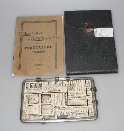 KAUFMANN POSOGRAPHE WITH CASE AND INSTRUCTIONS IN FRENCH