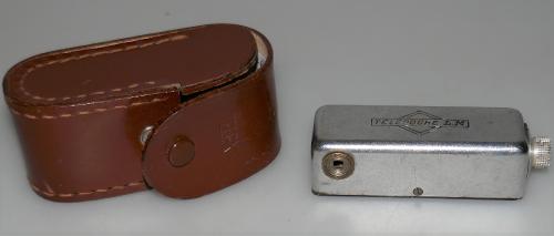 L.M TELEPOCHE RANGEFINDER WITH CASE, USED