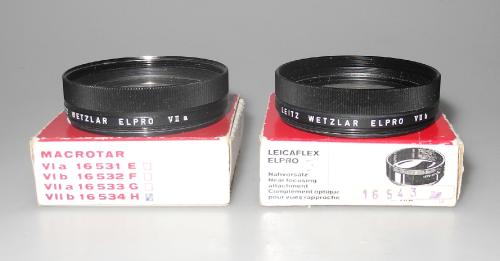 LEICA ELPRO VIIa et VIIb WITH BOXES IN GOOD CONDITION