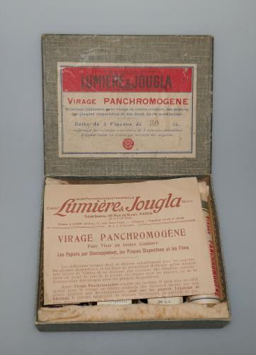 LUMIERE VIRAGE PANCHROMOGENE SET OF 3 BOTTLES, BOX, IN VERY GOOD CONDITION