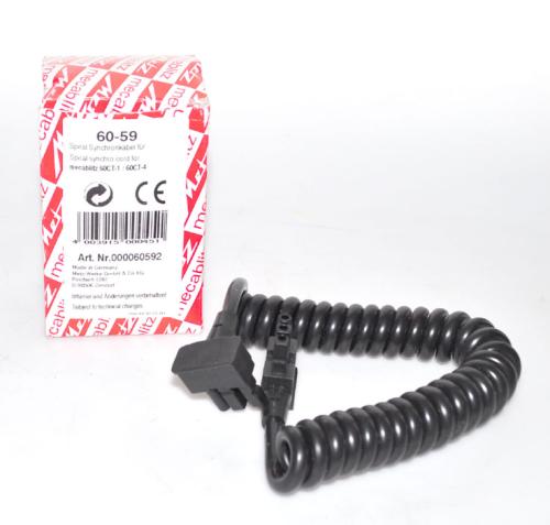 METZ SPIRAL SYNCHRO CORD FOR MECABLITZ 60CT-1/60CT-4 WITH BOX
