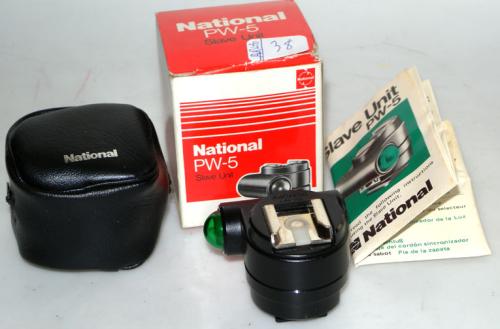 NATIONAL PW-5 SLAVE UNIT WITH INSTRUCTIONS, BAG AND BOX