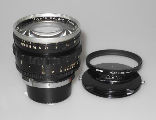 NIKON 5cm 1.1 NIKKOR-N FROM 1959 EXTERNAL MOUNT, 1800 ITEMS MANUFACTURED, IN GOOD CONDITION, RARE