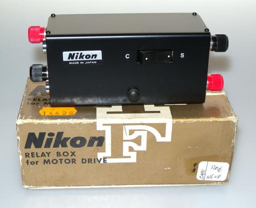 NIKON RELAY BOX FOR MOTOR F NEW IN BOX
