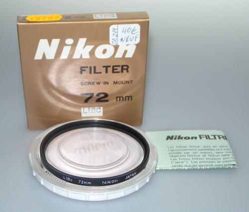 NIKON L1B FILTER 72mm NEW IN BOX