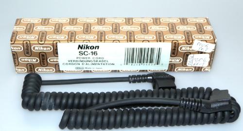 NIKON SC-16 POWER CORD FOR SD-7 NEW IN BOX