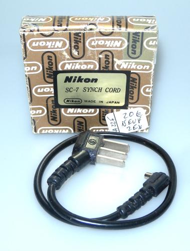 NIKON SC-7 SYNCH CORD NEW IN BOX