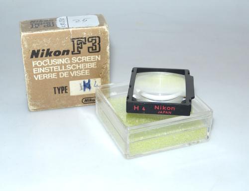 NIKON FOCUSING SCREEN H4 FOR F3 WITH BOX