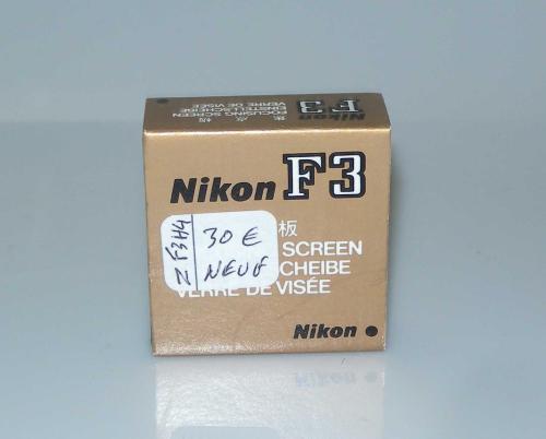 NIKON FOCUSING SCREEN H4 FOR F3 MINT IN BOX