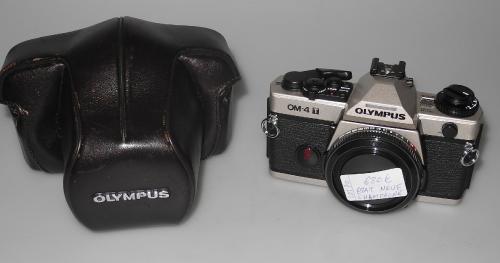 OLYMPUS OM-4 T CHAMPAGNE WITH BAG MINT