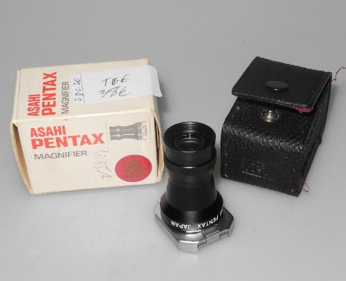 PENTAX MAGNIFIER, BAG, BOX, IN VERY GOOD CONDITION