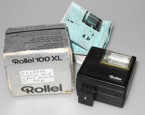 ROLLEI SPEEDLIGHT 100 XL, INSTRUCTIONS, BOX, MINT