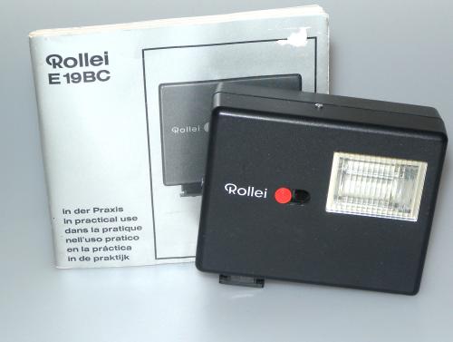 ROLLEI SPEEDLITE E 19BC WITH INSTRUCTIONS