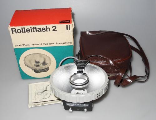 ROLLEI ROLLEIFLASH 2, INSTRUCTIONS, BAG, BOX, MINT