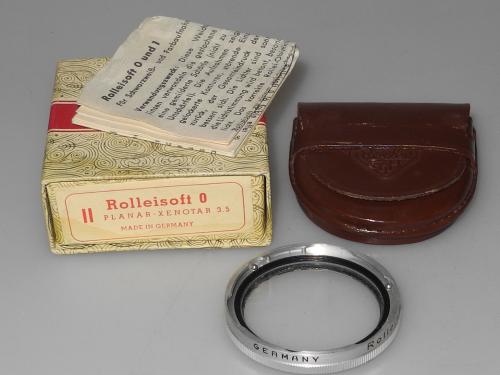 ROLLEIFLEX ROLLEISOFT 0 BAYONET II, BAG, INSTRUCTIONS, BOX, IN VERY GOOD CONDITION