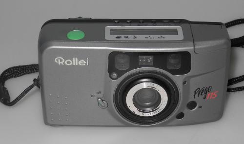 ROLLEI PREGO 115 WITH 38-115, STRAP, IN GOOD CONDITION
