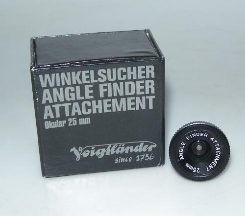 VOIGTLANDER ANGLE FINDER ATTACHEMENT 25mm NEW  IN BOX