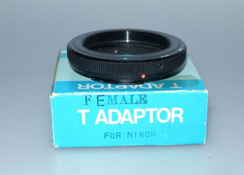 T ADAPTOR FOR NIKON WITH BOX
