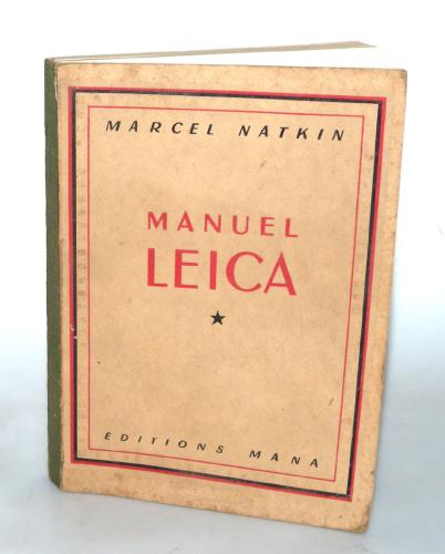 MANUEL LEICA MARCEL NATKIN 9EME EDITION OF 1933