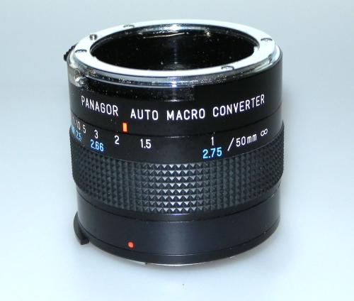 PANAGOR AUTO MACRO CONVERTER WITH BAG IN GOOD CONDITION