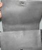 Chanel sac Boy Medium cuir gris anthracite, bandoulière, Dustbag, très bel état