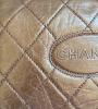 Chanel sac besace en cuir matelassé mordoré de 2005, bandoulière, Dustbag, très bel état