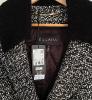 Escada manteau long chiné noir et blanc laine, collection 2021, T.46 neuf étiquette