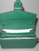 Gucci sac Dionysus en cuir grainé vert émeraude, bandoulière chaine, Dustbag, superbe