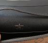 Louis Vuitton sac Monogram Reverse Column toile marron, cuir noir et argent, bandoulière, édition limitée de 2017, Dustbag, superbe