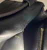 Louis Vuitton sac Monogram Reverse Column toile marron, cuir noir et argent, bandoulière, édition limitée de 2017, Dustbag, superbe