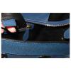 Céline sac modèle Luggage Micro en cuir lisse bleu et noir, Dustbag, très bel état