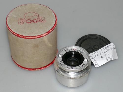 FOCA 35mm 3.5 OPLAR, MODELE A VIS, BOITE