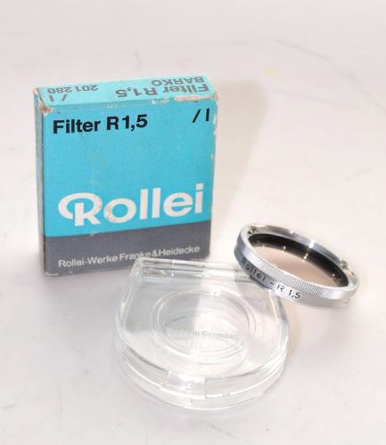 ROLLEIFLEX FILTRE R 1,5 BAIONNETTE I + BOITE