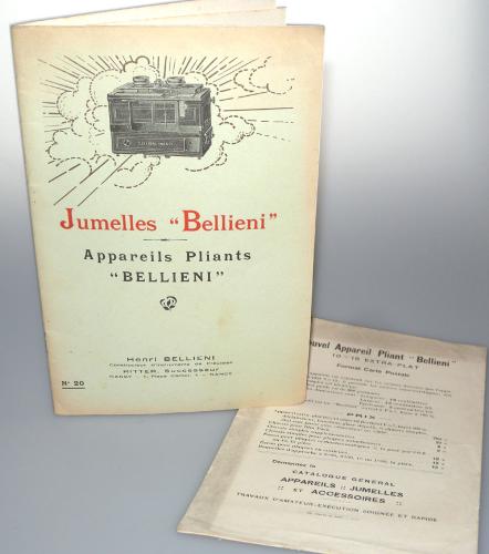 JUMELLES BELLIENI APPAREILS PLIANTS BELLIENI HENRI BELLIENI N°20